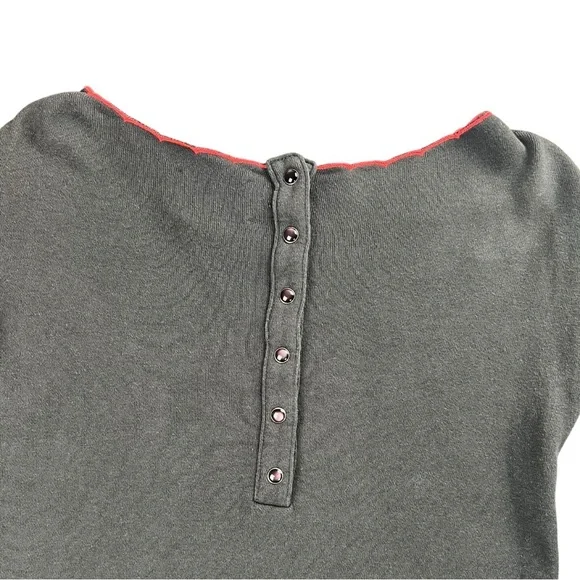 Maison Mayle Florinda Jersey Cotton Embroidered Dress In Size S - Picture 7 of 7